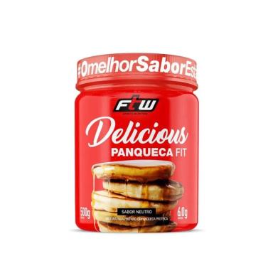 DELICIOUS PANQUECA FIT (500G) - SABOR: NEUTRO