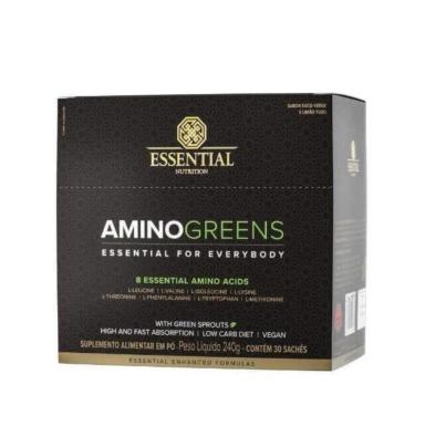 AMINO GREENS DISPLAY (30 SACHêS - 8G) - PADRãO: ÚNICO