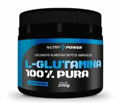 L-GLUTAMINA 100% PURA (200G) - PADRãO: ÚNICO