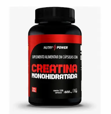 CREATINA MONOHIDRATADA (120 CAPS) - PADRãO: ÚNICO