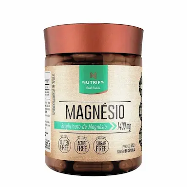 MAGNéSIO 1400MG (60 CAPS) - PADRãO: ÚNICO