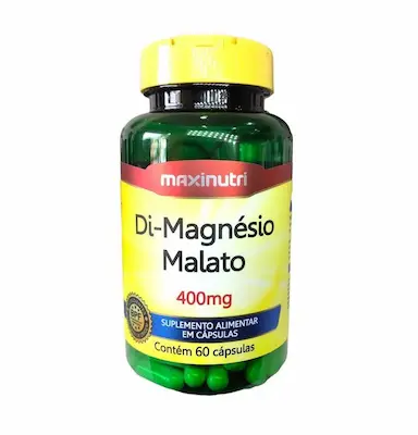 DI-MAGNéSIO MALATO 400MG (60 CAPS) - PADRãO: ÚNICO