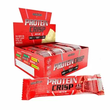 CRISP BAR CAIXA 12 UNIDADES (540G) - SABOR: ROMEU E JULIETA