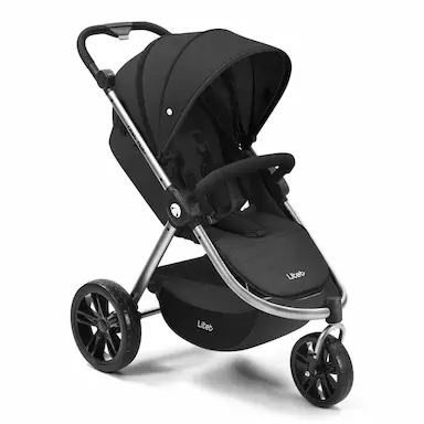 CARRINHO DE BEBê PASSEIO JOGGER SWAY ATé 15KGS - LITET Preto