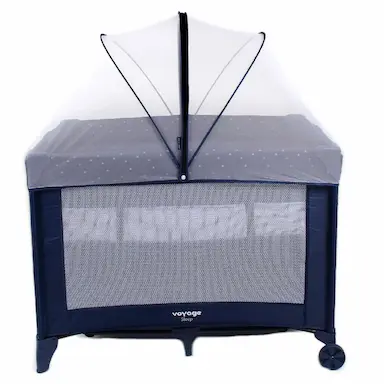 BERçO CERCADO PORTáTIL PARA BEBê SLEEP ATé 18KGS AZUL VOYAGE