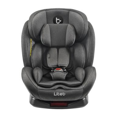 CADEIRA DE CARRO INFANTIL SNUGFIX ISOFIX 360º PRETO - LITET