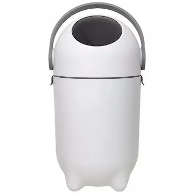 LIXEIRA DE DESCARTE DE FRALDAS ANTIODOR BRANCO – BUBA