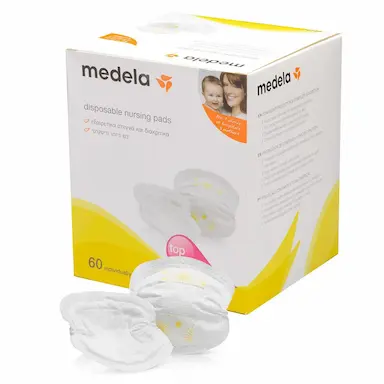 PROTETORES ABSORVENTES DE SEIO DESCARTáVEIS (60 UNI) - MEDELA