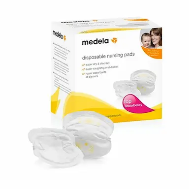 PROTETORES ABSORVENTES DE SEIO DESCARTáVEIS (30 UNI) MEDELA