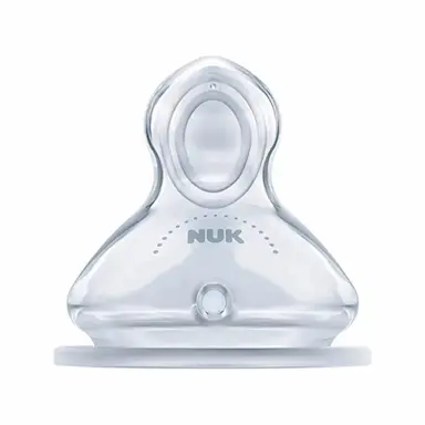 BICO DE SILICONE PARA MAMADEIRAS FIRST CHOICE ADVANCED - NUK Acima DE 6 Meses
