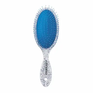 ESCOVA DESEMBARAçANTE COM GLITTER - MARCO BONI - AZUL