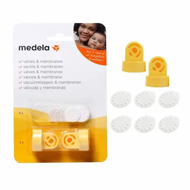 VáLVULAS E MEMBRANAS PARA BOMBAS TIRA LEITE MEDELA