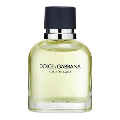 DOLCE GABBANA POUR HOMME EAU DE TOILETTE MASCULINO -75 ML