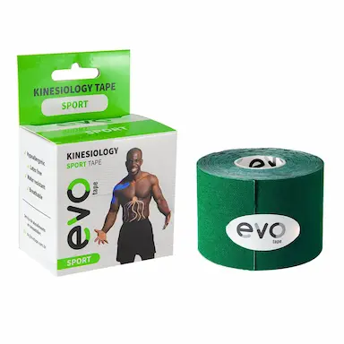 BANDAGEM ELáSTICA EVO TAPE SPORT KINESIO - VERDE