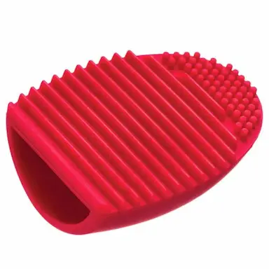 ESPONJA DE SILICONE PARA LIMPEZA DE PINCéIS BELLIZ Vermelho