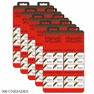 KIT LâMINAS DE BARBEAR WILKINSON SWORD 300 Lâminas