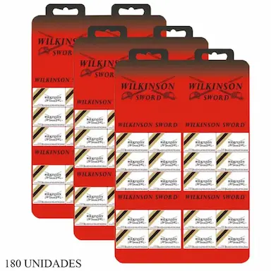 KIT LâMINAS DE BARBEAR WILKINSON SWORD 180 Lâminas