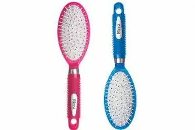 BELLIZ ESCOVA CRISTAL OVAL COM ALMOFADA COD 171