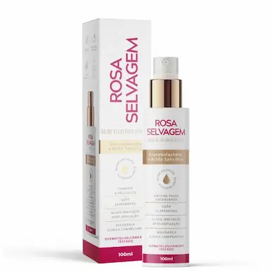 ROSA SELVAGEM ÁCIDO CLAREADOR ATIVADO 100ML