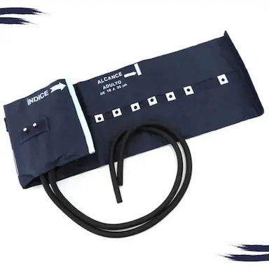 BRAçADEIRA DE NYLON FECHO VELCRO PARA ESFIGMOMANOMETRO - 18 A 35 CM