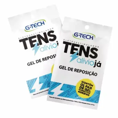 GEL - REPOSIçãO TENS ALíVIO Já ELETROESTIMULADOR GTECH 2UN