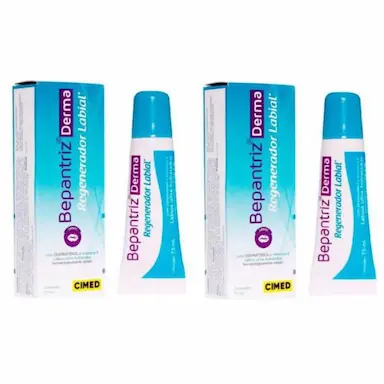 KIT BEPANTRIZ DERMA REGENERADOR LABIAL CIMED 7,5ML 2UNIDADES