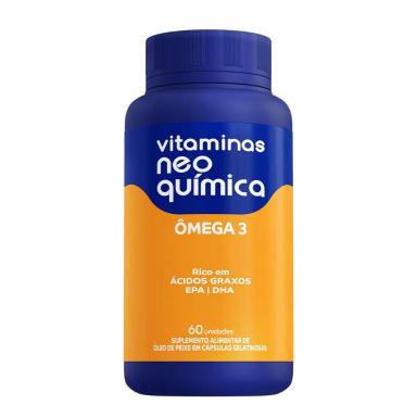 VITAMINA NEO QUíMICA ÔMEGA 60 CAPSULA