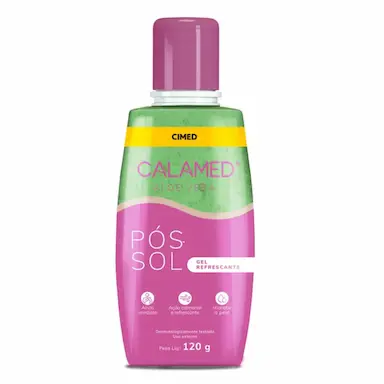 PóS SOL ALíVIO E HIDRATAçãO ALOE VERA CALAMED  120G