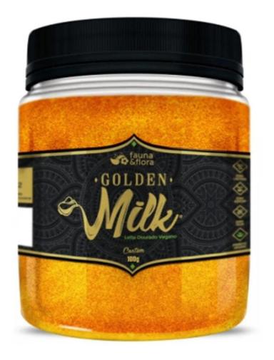 LEITE DOURADO GOLDEN MILK 100G VEGANO - FAUNA E FLORA