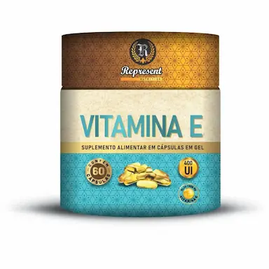 VITAMINA E 60 CáPS - REPRESENT NUTRITION
