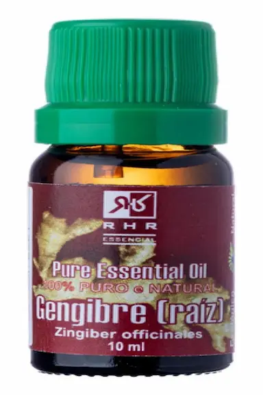 ÓLEO ESSENCIAL DE GENGIBRE 10ML - 100% PURO E VEGANO