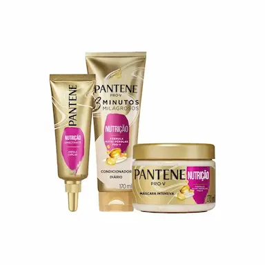 KIT PRO-V NUTRIçãO AMPOLA 45G + COND. 170ML + MáSCARA 270ML