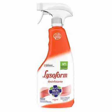 DESINFETANTE PARA USO GERAL LYSOFORM ORIGINAL BORRIFADOR 500ML