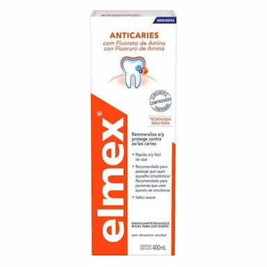 ENXAGUANTE BUCAL ELMEX 400ML