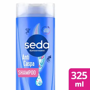 SHAMPOO SEDA ANTICASPA COCRIAçõES HIDRATAçãO DIáRIA 325ML