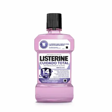 ANTISSéPTICO BUCAL LISTERINE CUIDADO TOTAL ZERO 250ML