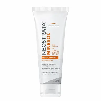 PROTETOR SOLAR NEOSTRATA MINESOL CORPO E ROSTO FPS 30 200ML