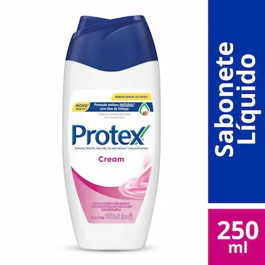 SABONETE LíQUIDO ANTIBACTERIANO PROTEX CREAM 250ML