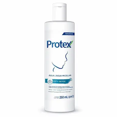 ÁGUA MICELAR PROTEX FACE CITY DETOX 250ML - xpto