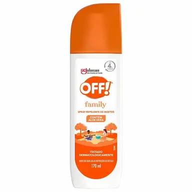 REPELENTE DE INSETOS SPRAY OFF! FAMILY 170ML
