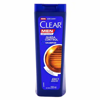 SHAMPOO ANTICASPA CLEAR MEN QUEDA CONTROL 200ML