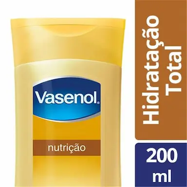 LOçãO DESODORANTE HIDRATANTE VASENOL HIDRATAçãO TOTAL NUTRIçãO 200ML