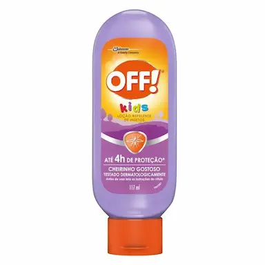 REPELENTE OFF! LOçãO KIDS SQUEEZE 117ML