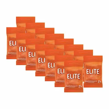 KIT 15 PACOTES PRESERVATIVO ELITE C/ 3 UNIDADES CADA