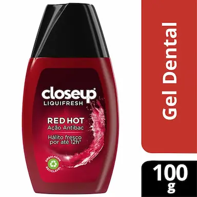 GEL DENTAL CLOSE UP LIQUIFRESH RED HOT  100G