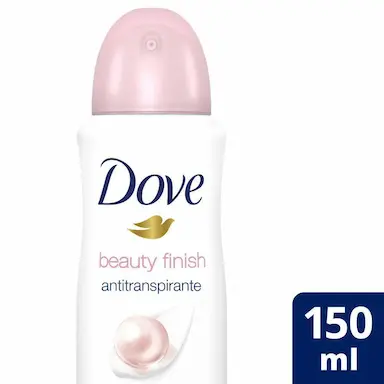 DESODORANTE ANTITRANSPIRANTE MAGNóLIA E JASMIM DOVE BEAUTY FINISH 150ML