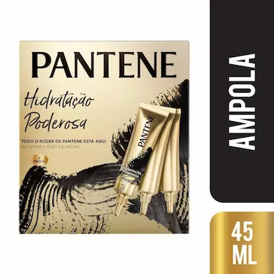 KIT AMPOLA PANTENE HIDRATAçãO PODEROSA 45ML