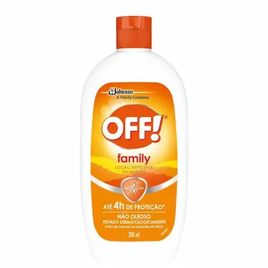 Repelente de Insetos Off! Loção Family 200ml