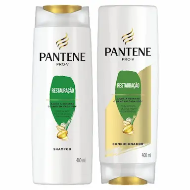 KIT C/ SHAMPOO + CONDICIONADOR PANTENE RESTAURAçãO 400 ML