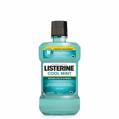 ANTISSéPTICO BUCAL LISTERINE® COOL MINT LEVE 500ML E PAGUE 350ML